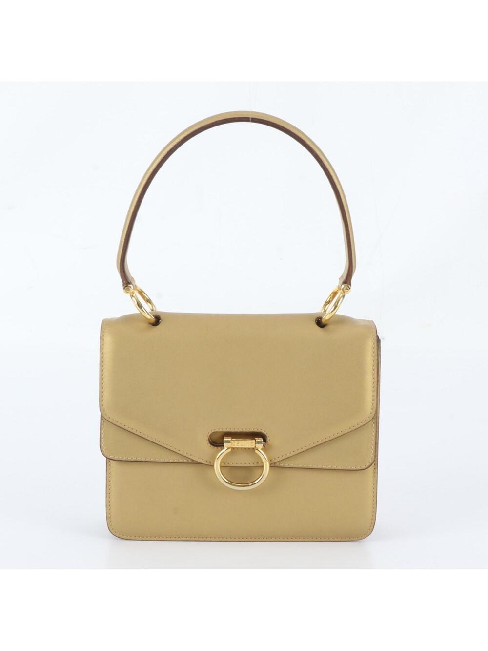 Celine Vintage Top Handle Bag Glazed #342124C57B